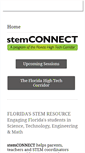 Mobile Screenshot of flstemconnect.com